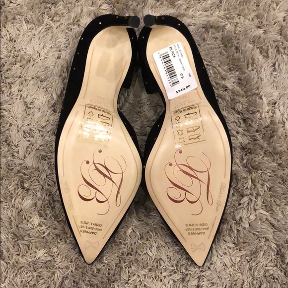 Ted Baker Daphne D’Orsay Studded Suede Pump NWT - Picture 5 of 12